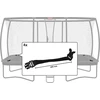 Berg Apsauginio tinklo sagtis Ultim Safety Net DLX XL (400 mm) (4 vnt.)