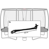 Berg Apsauginio tinklo sagtis Ultim Safety Net DLX XL (900 mm) (4 vnt.)