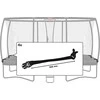 Berg Ultim Safety Net DLX XL - Buckle (900mm) (4x)