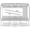 Berg Ultim Safety Net DLX XL ECO - Set Tent Tubes 410