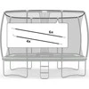 Berg Ultim Safety Net DLX XL ECO - Set Tent Tubes 410