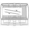 Berg Ultim Safety Net DLX XL ECO - Set Tent Tubes 410