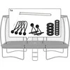 Berg Ultim Safety Net DLX XL - Fasteners 410 &amp; 500