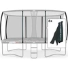 Berg Apsauginio tinklo stovų movos Ultim Safety Net DLX XL PB (8 vnt.)