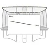 Berg Ultim Safety Net DLX XL - Set Tent Tubes 5x5