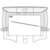 Berg Ultim Safety Net DLX XL - Set Tent Tubes 5x5