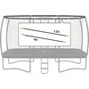 Berg Ultim Safety Net DLX XL - Set Tent Tubes 500