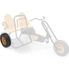Berg Wheel 5-spoke oranžinis 400/140-8 slick right