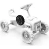 Berg Wheel 9x2 Cross - Pilkas/Juodas Rear Left