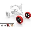 Berg Wheel 9x2 - Juodas/Raudona Front