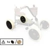 Berg Wheel 9x2 - Juodas/rusvai gelsvas Rear