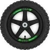 Berg Wheel juodas 12.5x2.25-8 All Terrain, (Choppy Neo)