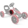Berg Wheel juodas-red 10x2,5 rear left