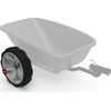 Berg Wheel pilkas-juodas 10x2,5 left (red cover)