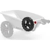 Berg Wheel pilkas-juodas 9x2 left (red cover)