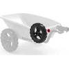 Berg Wheel pilkas-juodas 9x2 left (red cover)