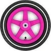 Berg Wheel pink 12.5x2.25-8 slick (baltas striping)