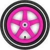 Berg Wheel pink 12.5x2.25-8 slick (baltas striping)