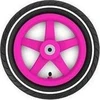 Berg Wheel pink 12.5x2.25-8 slick (baltas striping)