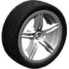 Berg Wheel sidabrinis 4.30/150-12 slick right