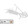 Berg XL Frame - Steering rod secure spring (20x)