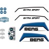 Berg XL Frame - Sticker set Basic/Extra Mėlyna