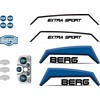 Berg XL Frame - Sticker set Basic/Extra Mėlyna