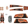 Berg XL Frame - Sticker set X-Cross
