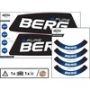 Berg XL/XXL Frame - Sticker set B.Pure Mėlyna