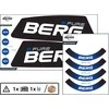 Berg XL/XXL Frame - Sticker set B.Pure Mėlyna