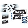 Berg XL/XXL Frame - Sticker set B.Super Mėlyna