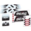 Berg XL/XXL Frame - Sticker set B.Super Raudona