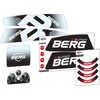 Berg XL/XXL Frame - Sticker set B.Super Raudona