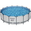 "Bestway" baseino komplektas "Steel Pro Max 457 pilkas