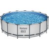 "Bestway" baseino komplektas "Steel Pro Max 457 pilkas