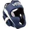 Bokso šalmas Venum Elite - Baltas/Navy Mėlyna