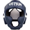Bokso šalmas Venum Elite - Baltas/Navy Mėlyna