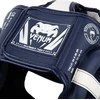 Bokso šalmas Venum Elite - Baltas/Navy Mėlyna