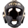 Bokso šalmas Venum Elite - Juodas/Gold