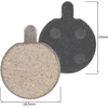 Brake Pads for E-Scooters W-TEC Fortor/Voltero/Zitter/Saturian (Pair)