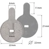 Brake Pads for E-Scooters W-TEC Tendeal & Tenmark (Pair)