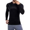Vyr. termo marškinėliai Brubeck Thermo Men's Sweatshirt - Juoda - S