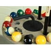 "Buffalo Harlem Cue Stand" apvalus cementinis stovas 6 lazdoms