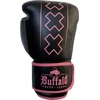 Bokso pirštinės Buffalo Outrage, juodos ir rožinės, 12 oz