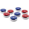 Buffalo Shuffleboard pucks set 4 x mėlynas and 4 x red