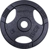 Ketaus olimpinis svorio diskas inSPORTline Hamerton Juodas 15 kg, 50 mm