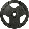 Ketaus svorio diskas inSPORTline Hamerton, juodas, 2,5kg, 30 mm