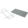 Cattara Grilovací deska žulová GRANIT XL s drážkou a držákem 50x30x1,65cm