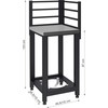 Cattara Lauko virtuvės kampinis modulis TORINO 3 47x47x123cm