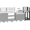 Cattara Kampinis modulis TORINO 3 lauko virtuvei, 47x47x123 cm